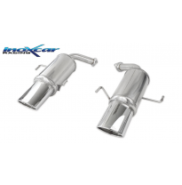 Escape trasero deportivo 1X150x105 OBLIQUO Salida Izq. + Dcha. SUBARU B9 TRIBECA 3.0 V6 (245CV) 2006-2007 SIN homologacion I