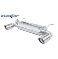 Escape trasero deportivo 1X114 RACING Salida Izq. + Dcha. SUBARU BRZ 2.0 (200CV) 2012-- CON Homologacion Europea Inoxcar