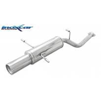 Escape trasero deportivo 1X102 SUBARU FORESTER 2.0 16V LX (125CV) 1998-- CON Homologacion Europea Inoxcar