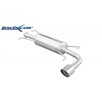 Escape trasero deportivo 1X102 RACING SUBARU IMPREZA 4WD 2.0D BOXER DIESEL (150CV) 2009-- Ø 54 CON Homologacion Europea Inox