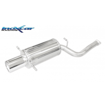 Escape trasero deportivo 1X120 MEGA SUBARU IMPREZA 4WD 2.0 GT TURBO --2000 CON Homologacion Europea Inoxcar