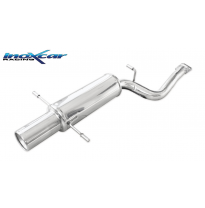 Escape trasero deportivo 1X102 SUBARU IMPREZA 4WD 2.0 STI TURBO (265CV) 2002-- SIN homologacion Inoxcar