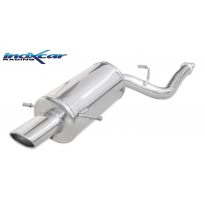 Escape trasero deportivo 1X120X80 SUBARU IMPREZA 4WD 2.0 WRX TURBO 2001-- CON Homologacion Europea Inoxcar