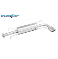 Escape trasero deportivo 1X120X80 SUBARU IMPREZA 4WD 2.0R (150CV) 2007-- CON Homologacion Europea Inoxcar