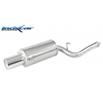 Escape trasero deportivo 1X120 MEGA SUBARU IMPREZA 4WD 2.5 STI TURBO (280CV) 2006-- CON Homologacion Europea Inoxcar