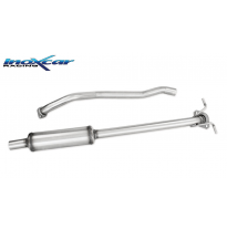 Tubo central con silenciador SUZUKI SWIFT 1.6 16V SPORT (125CV) 2006-- SIN homologacion Inoxcar