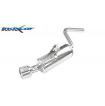 Escape trasero deportivo 1X102 TOYOTA COROLLA (Type E11) 1.4 / 1.6 / 2.0D 1997-- SIN homologacion Inoxcar