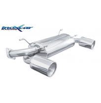 Escape trasero deportivo 1X120 MEGA Salida Izq. + Dcha. TOYOTA GT 86 2.0 (200CV) 2012-- CON Homologacion Europea Inoxcar