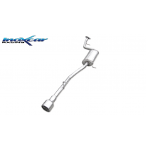 Escape trasero deportivo 1X102 TOYOTA IQ 1.3 EXECUTIVE (99CV) 2009-- SIN homologacion Inoxcar