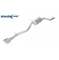 Escape trasero deportivo 1X120X80 TOYOTA IQ 1.3 EXECUTIVE (99CV) 2009-- SIN homologacion Inoxcar