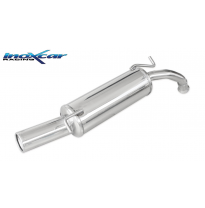 Escape trasero deportivo 1X80 TOYOTA YARIS 1.5 VVT-i (106CV) 2001-- SIN homologacion Inoxcar