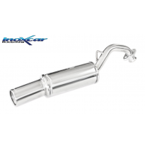 Escape trasero deportivo 1X102 TOYOTA YARIS 1.8 TS (133CV) 2006-- CON Homologacion Europea Inoxcar