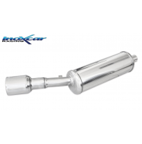 Escape trasero deportivo 1X102 VOLKSWAGEN GOLF 1  1.8 CABRIO (90CV-98CV-112CV) --1984 CON Homologacion Europea Inoxcar