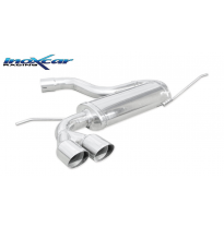 Escape trasero deportivo 2X80 RACING VOLKSWAGEN GOLF 5 1.4 TSI GT (170CV) 2006-- Ø 57 CON Homologacion Europea Inoxcar