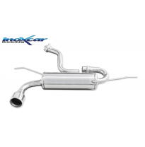 Escape trasero deportivo 1X102 VOLKSWAGEN GOLF 5 1.9 TDI (105CV) 2004-- Ø 55 CON Homologacion Europea Inoxcar