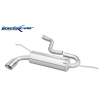 Escape trasero deportivo 1X90 X-RACE VOLKSWAGEN GOLF 5 2.0 TDI (140CV) 2004-- Ø 55 CON Homologacion Europea Inoxcar