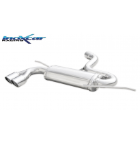 Escape trasero deportivo 2X80 X-RACE VOLKSWAGEN GOLF 5 2.0 16V TFSI GTI (200CV-230CV) 2004-- Ø 65 CON Homologacion Europea I