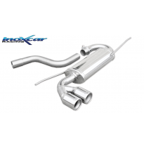 Escape trasero deportivo 2X80 VOLKSWAGEN GOLF 6 1.4 TSI (122CV) 2008-- Ø 50 CON Homologacion Europea Inoxcar