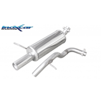 Escape trasero deportivo 1X80 VOLKSWAGEN GOLF 4 1.4 16V (75CV) 1997-2003 Ø 45 CON Homologacion Europea Inoxcar