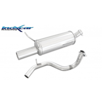 Escape trasero deportivo 1X80 VOLKSWAGEN GOLF 4 1.9 TDI (115CV) 1998-2002 Ø 55 CON Homologacion Europea Inoxcar