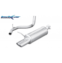 Escape trasero deportivo 1X120X80 VOLKSWAGEN GOLF 4 1.9 TDI (130CV) 2001-2004 Ø 55 CON Homologacion Europea Inoxcar