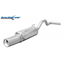 Escape trasero deportivo 1X102 VOLKSWAGEN POLO (Type 6N / 6N2) 1.4 16V (101CV) 1999-2001 Ø 50 CON Homologacion Europea Inoxc