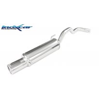 Escape trasero deportivo 1X102 VOLKSWAGEN POLO (Type 6N / 6N2) 1.6 GTI (125CV) &#039;99-&#039;01 Ø 50 CON Homologacion Europea Inoxcar