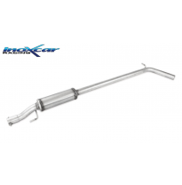 Tubo central con silenciador VOLKSWAGEN POLO (type 6R) 1.4 16V GTI (180CV) 2010-2014  Ø 55 CON Homologacion Europea Inoxcar