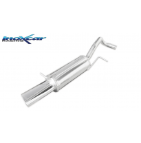 Escape trasero deportivo 1X120X80 OBLIQUO VOLKSWAGEN POLO (type 6R) 1.4 TSi Blue GT (140CV) 2013-2014  Ø 50 CON Homologacion