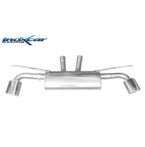 Escape trasero deportivo 1X150X105 OBLIQUO Salida Izq. + Dcha. VOLKSWAGEN TUAREG 5.0 V10 TDi (313CV) 2007-- SIN homologacion