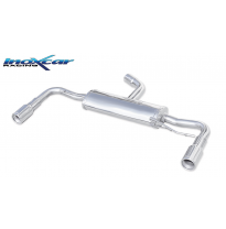 Escape trasero deportivo 1X80 Salida Izq. + Dcha. VOLKSWAGEN SCIROCCO 2.0 R TSI DSG (265CV) 2010-- CON Homologacion Europea