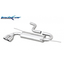 Escape trasero deportivo 2X80 RACING VOLKSWAGEN SCIROCCO 2.0 TFSI (200CV) 2008-- Ø 65 CON Homologacion Europea Inoxcar