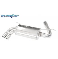 Escape trasero deportivo 2X70 RACING BMW F30 serie 3 (MY12) 328i 2.0T (245CV) 2012-- Ø 76 SIN homologacion Inoxcar