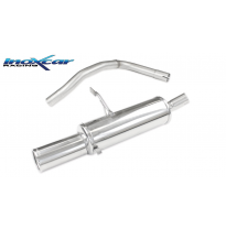 Escape trasero deportivo 1X102 RENAULT MEGANE II 1.4 16V (80CV-98CV) 2002-2006 CON Homologacion Europea Inoxcar