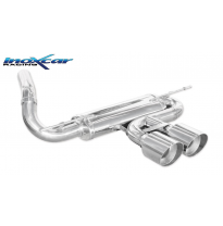 Escape trasero deportivo CEN 2X114 RACING FORD FOCUS 3° serie (type MK3) 2.0 TDI (185cv) ST3 2014-- PENDIENTE de Homologacio