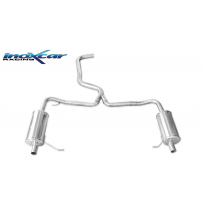 Silenciador trasero deportivo  Salida Izq. + Dcha. SKODA OCTAVIA RS 2.0 (230cv) 2015-2017 CON Homologacion Europea Inoxcar