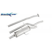 Tubo de sustitución del catalizador + Tubo central directo + Escape trasero Grupo.N  50 Ø CITROEN SAXO 1.6 16V VTS (118CV) / 1.6