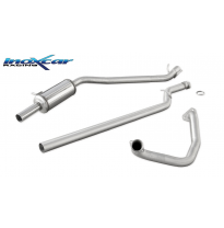 Tubo turbo + Tubo central directo + Escape trasero Grupo.N  60 Ø FORD SIERRA COSWORTH 4WD SIN homologacion Inoxcar