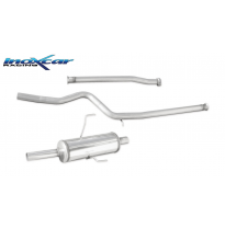 Tubo de sustitución del catalizador + Tubo central directo + Escape trasero Grupo.N  50 Ø PEUGEOT 106 RALLYE 1.3 --1996 SIN homo
