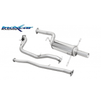 Tubo de sustitución del catalizador + Tubo central directo + Escape trasero Grupo.N  60 Ø SUBARU IMPREZA 2.0 GT TURBO --2000 SIN