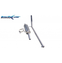 Tubo central directo + Escape trasero Grupo.N  50 Ø PEUGEOT 205 GTI 1.6 (115CV) / 1.9 (128CV) SIN homologacion Inoxcar