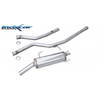 Tubo de sustitución del catalizador (2 sonda) + Tubo central directo + Escape trasero Grupo.N  54 Ø PEUGEOT 206 GTI 2.0 16V (136