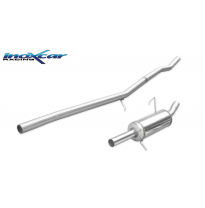 Tubo central directo + Escape trasero Grupo.N54 Ø PEUGEOT 309 Gti 1.9 16V (158CV) 1990-1992 SIN homologacion Inoxcar