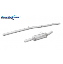 Tubo central directo + Escape trasero gr.A 63 Ø PEUGEOT 309 Gti 1.9 16V (158CV) 1990-1992 SIN homologacion Inoxcar