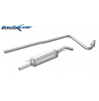 Tubo central directo + Escape trasero Grupo.N 50 Ø RENAULT 5 GT TURBO SIN homologacion Inoxcar