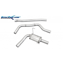 Tubo central directo + Escape trasero Grupo.N 63,5 Ø SUBARU IMPREZA 2.5T WRX STI MY15 (300CV) 2014-- SIN homologacion Inoxcar