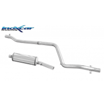 Tubo central directo + Escape trasero Grupo.N  45 Ø VOLKSWAGEN GOLF I GTI 1.6 (110CV) / 1.8 (112CV) --1984 SIN homologacion Inox