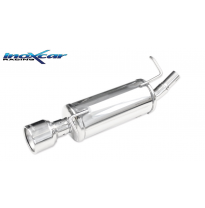 Escape trasero deportivo 1X102 FORD KA 1.3 (60CV) 1998-- CON Homologacion Europea Inoxcar