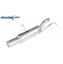 Escape trasero deportivo 1X102 PEUGEOT 307 1.6 HDI (90CV-109CV) 2004-- CON Homologacion Europea Inoxcar