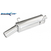 Escape trasero deportivo 1X80 PEUGEOT 206 1.9 D (70CV) 1998-2000 SIN homologacion Inoxcar
